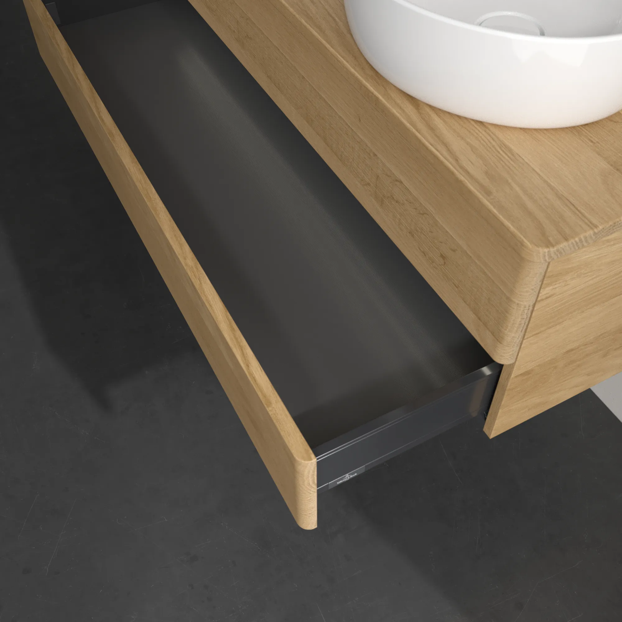 Villeroy & Boch Antao L24_5 Unterschrank für Waschbecken, 1200x360x500 mm, Honey Oak