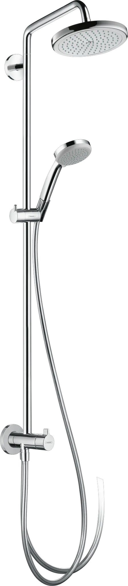 Hansgrohe Croma Showerpipe 220 1jet Reno, Chrom Hansgrohe Croma Showerpipe 220 1jet Reno, Chrom