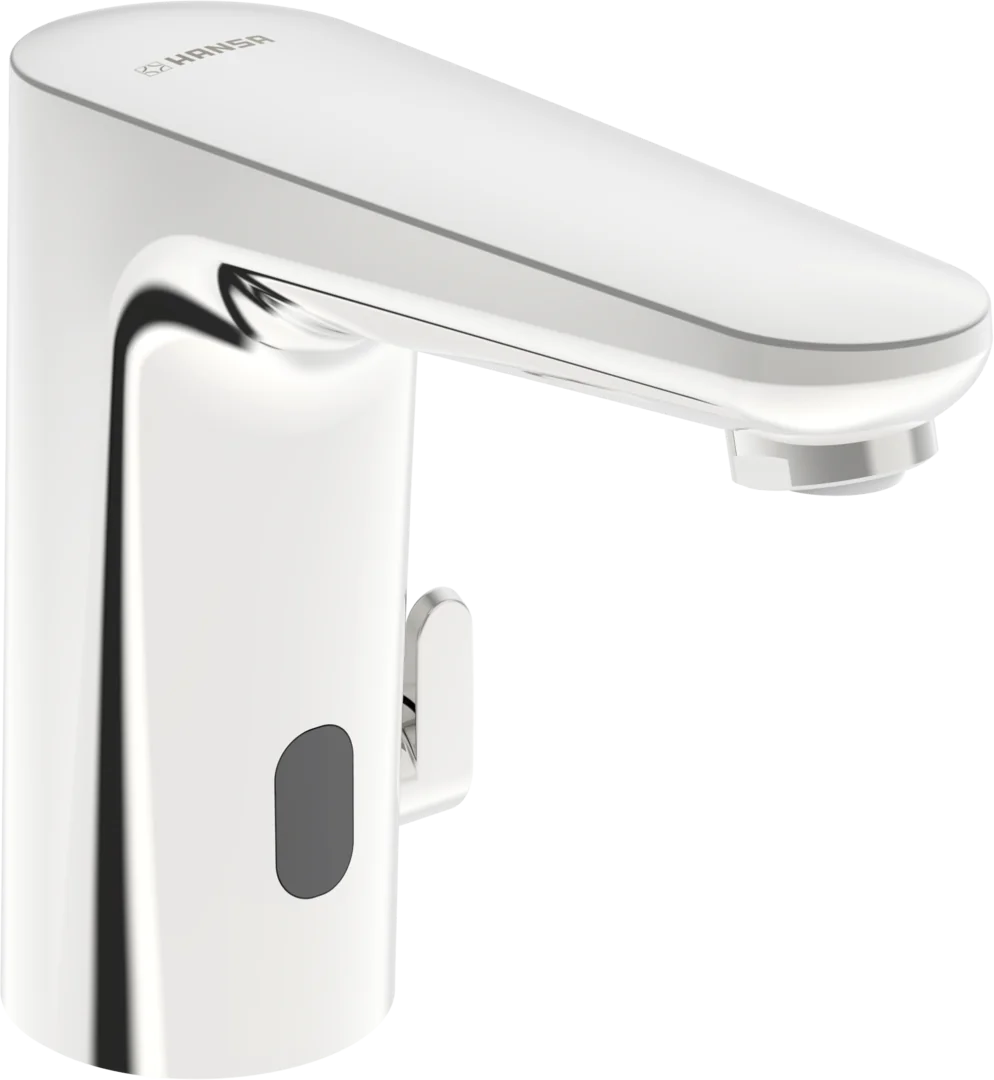 HansaELECTRA Waschtischarmatur HansaELECTRA 9100 Chrom, Bluetooth, Standmontage HansaELECTRA Waschtischarmatur HansaELECTRA 9100 Chrom, Bluetooth, Standmontage