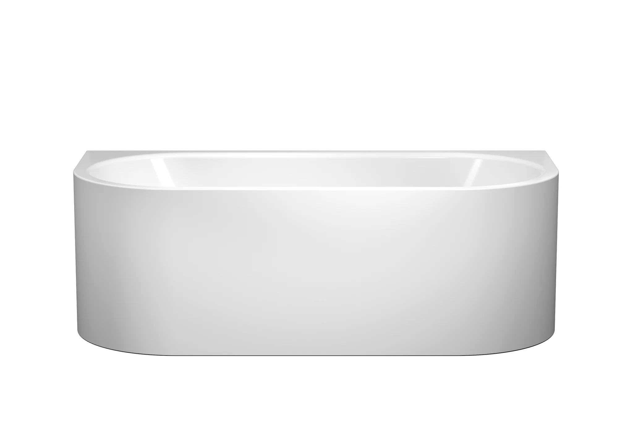 Kaldewei MEISTERSTÜCK CENTRO DUO 2 Badewanne, alpinweiß, 1700x750 mm, freistehend mit Vorwandeinbau, Stahl-Emaille, INVISIBLE GRIP