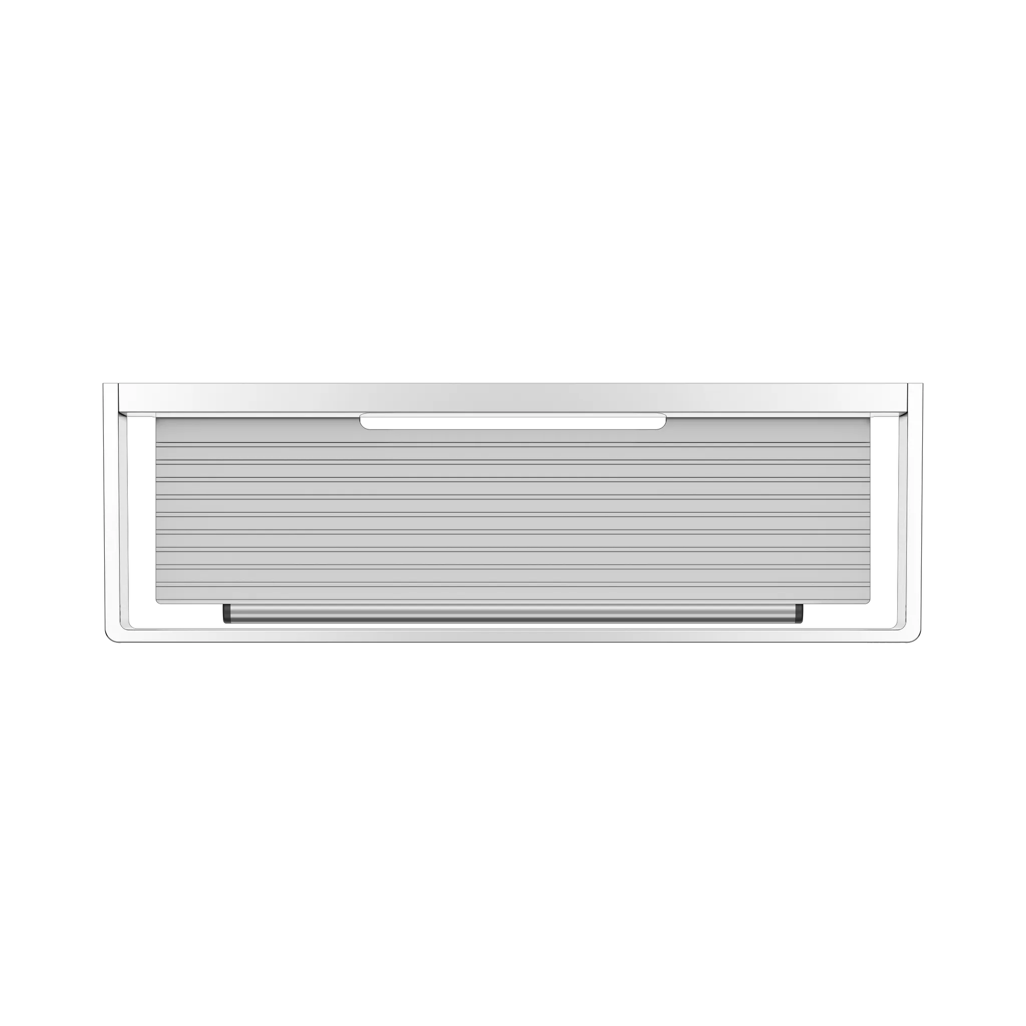 Edition 11 11159010000 Duschkorb mit Glasabzieher silber-eloxiert/verchromt Edition 11 11159010000 Duschkorb mit Glasabzieher silber-eloxiert/verchromt