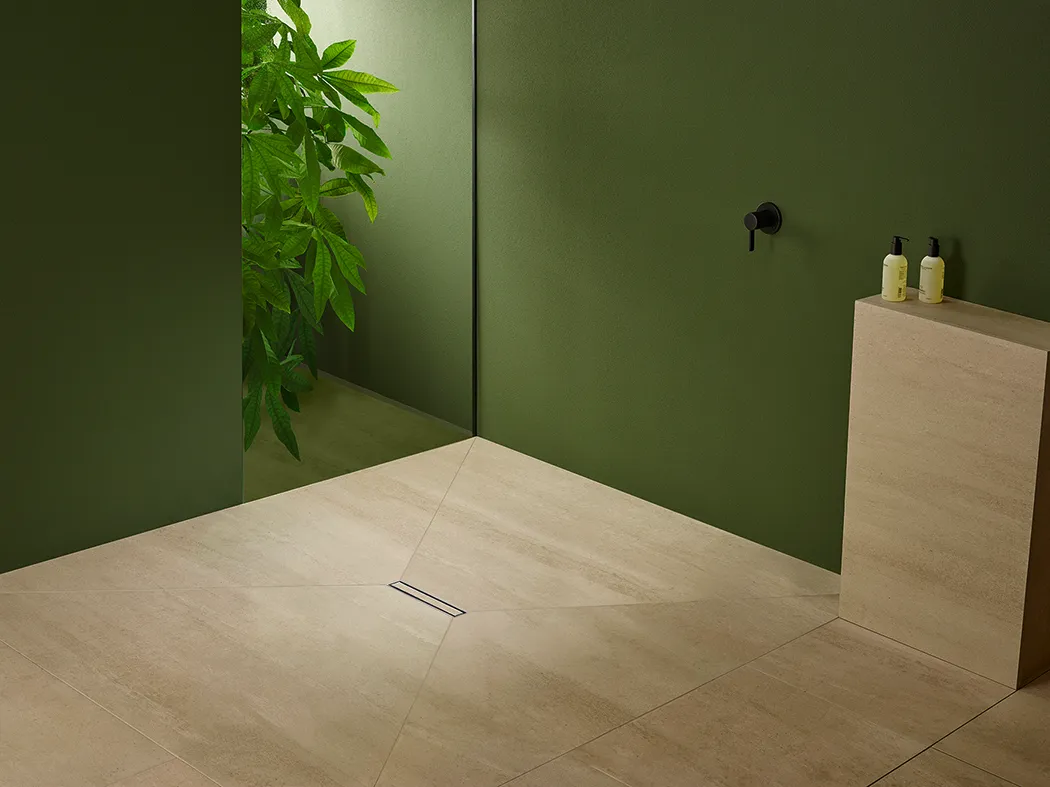 Duschrinne CeraFrame Individual schwarz matt, 300 x 50 mm Duschrinne CeraFrame Individual schwarz matt, 300 x 50 mm