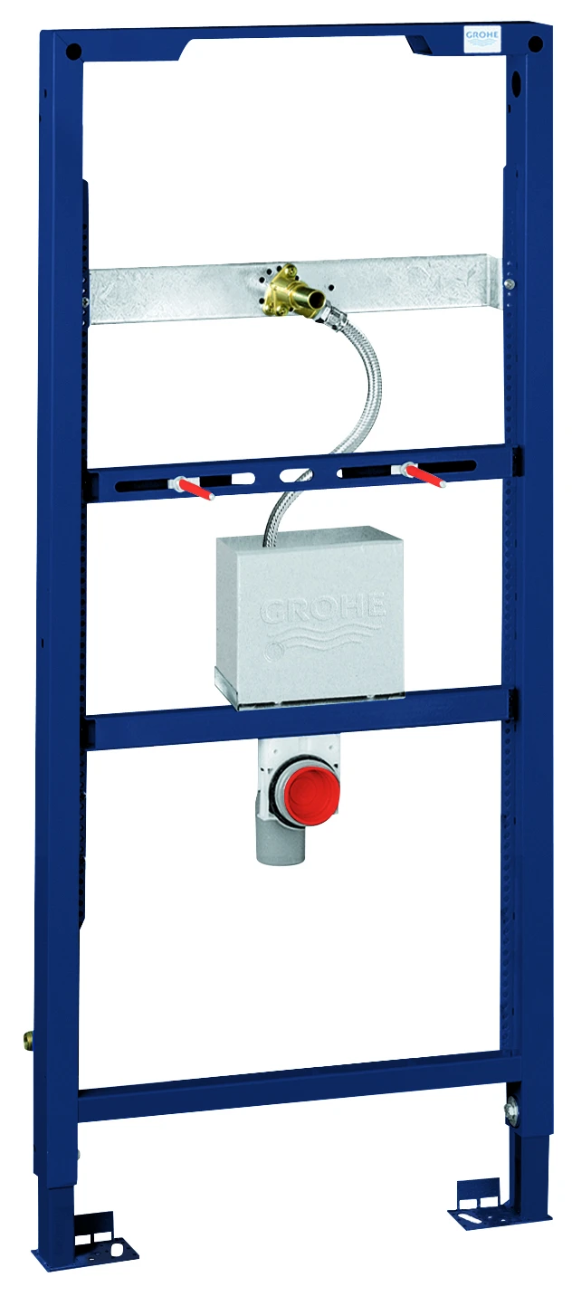 Urinal-Element Rapid SL 39376, mit Temperatursensor, 1,13 m und 1,30 m Bauhöhe, für Vorwand- oder Ständerwandmontage