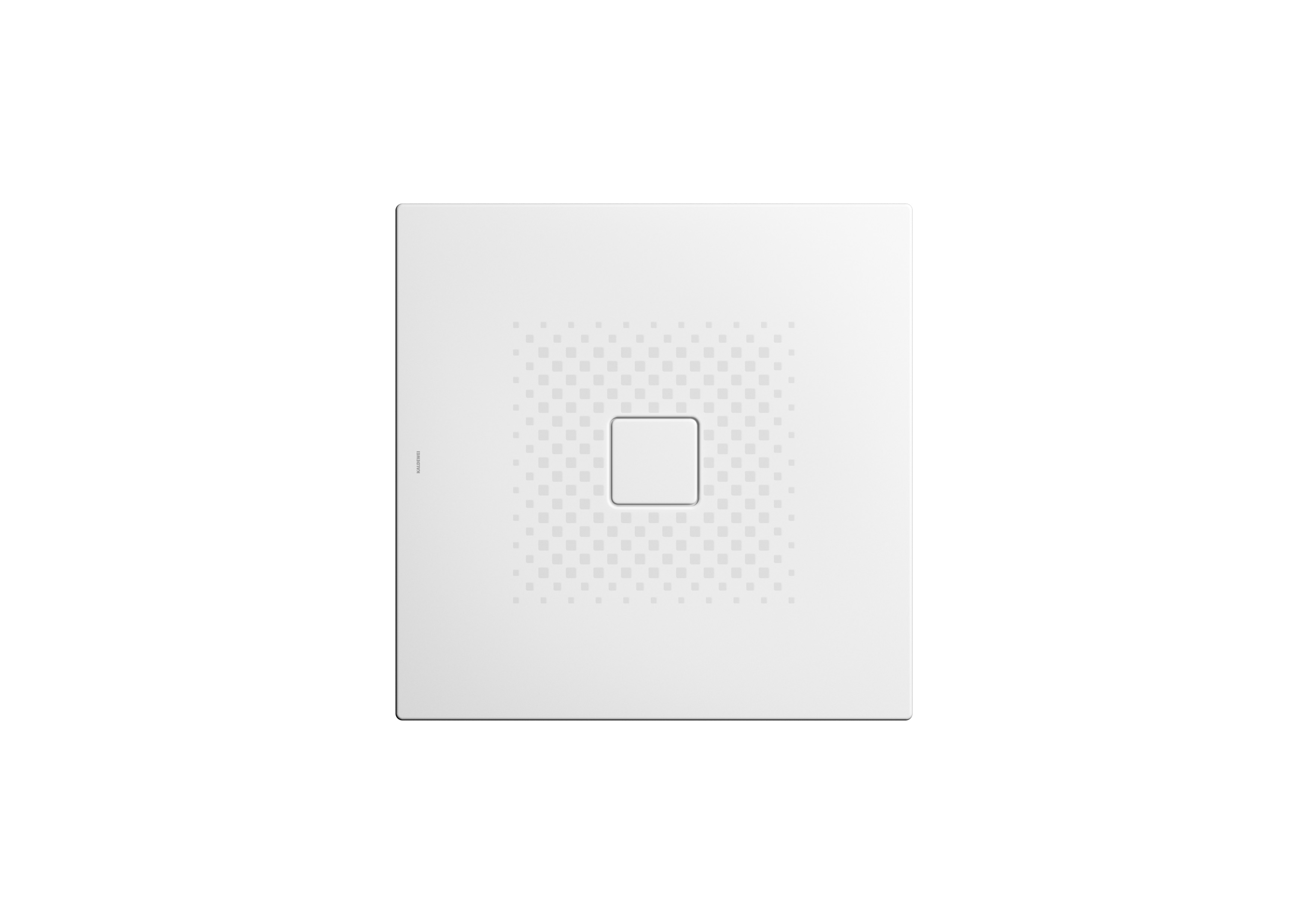 Kaldewei quadrat Duschwanne „Conoflat“ 80 × 80 cm in warm grey 60 mit Antislip