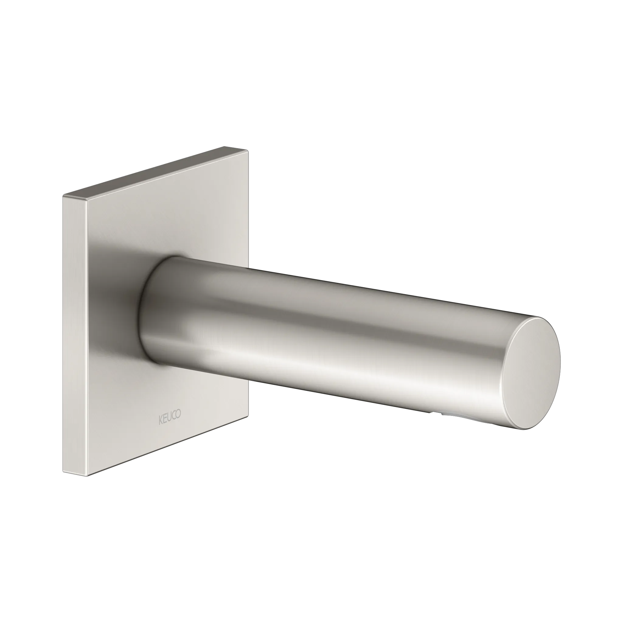 IXMO 59545050002 Wanneneinlauf DN15 eckig Ausladung 130 mm Nickel gebürstet