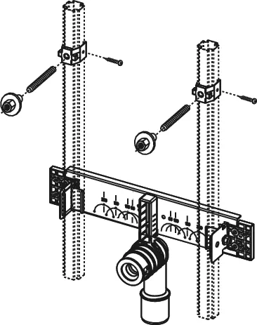 TECEprofil Anschlusseinheit für Waschtisch TECEprofil Anschlusseinheit für Waschtisch
