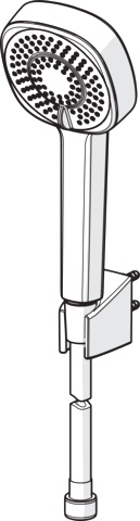 Handbrause „Basicjet Style“ in Chrom Handbrause „Basicjet Style“ in Chrom