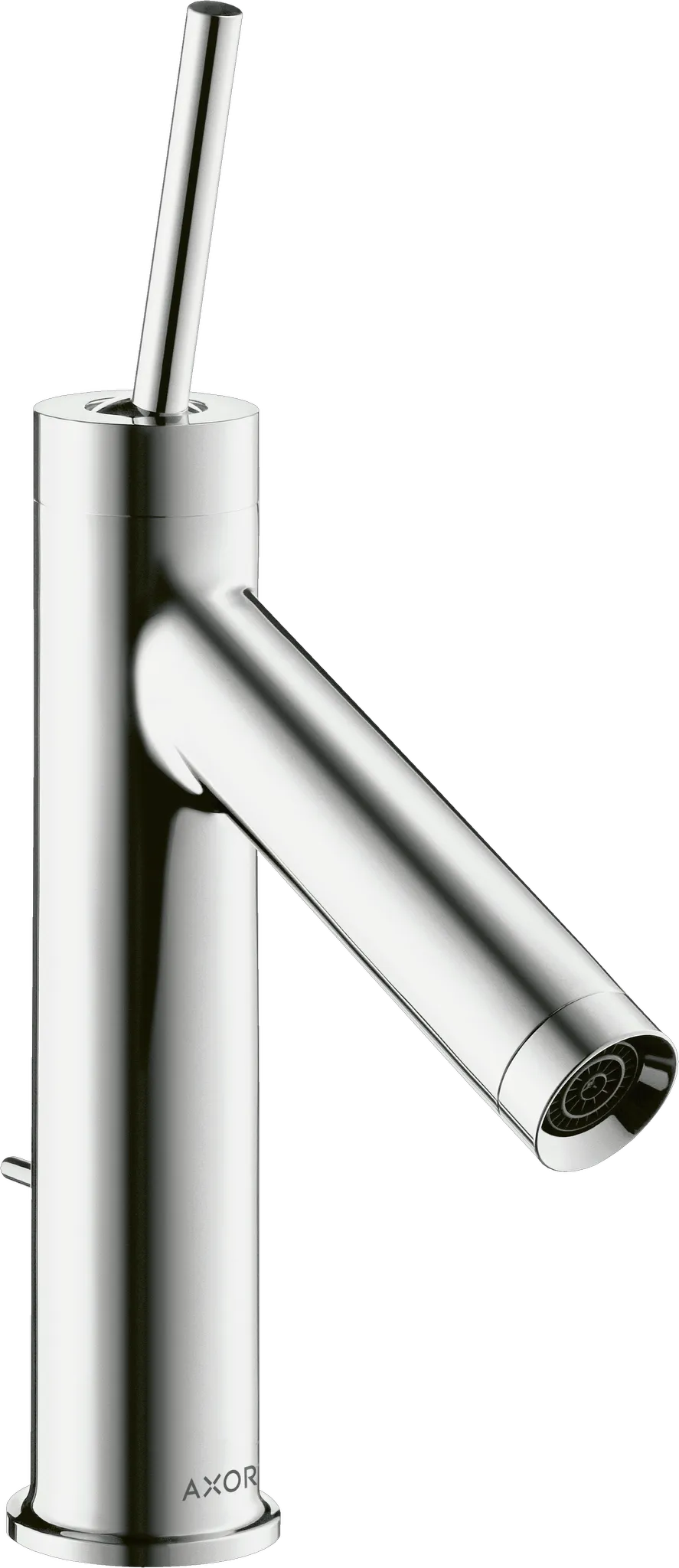 Hansgrohe AXOR Starck Einhebel-Waschtischmischer 90 mit Pingriff und Zugstangen-Ablaufgarnitur, Chrom Hansgrohe AXOR Starck Einhebel-Waschtischmischer 90 mit Pingriff und Zugstangen-Ablaufgarnitur, Chrom