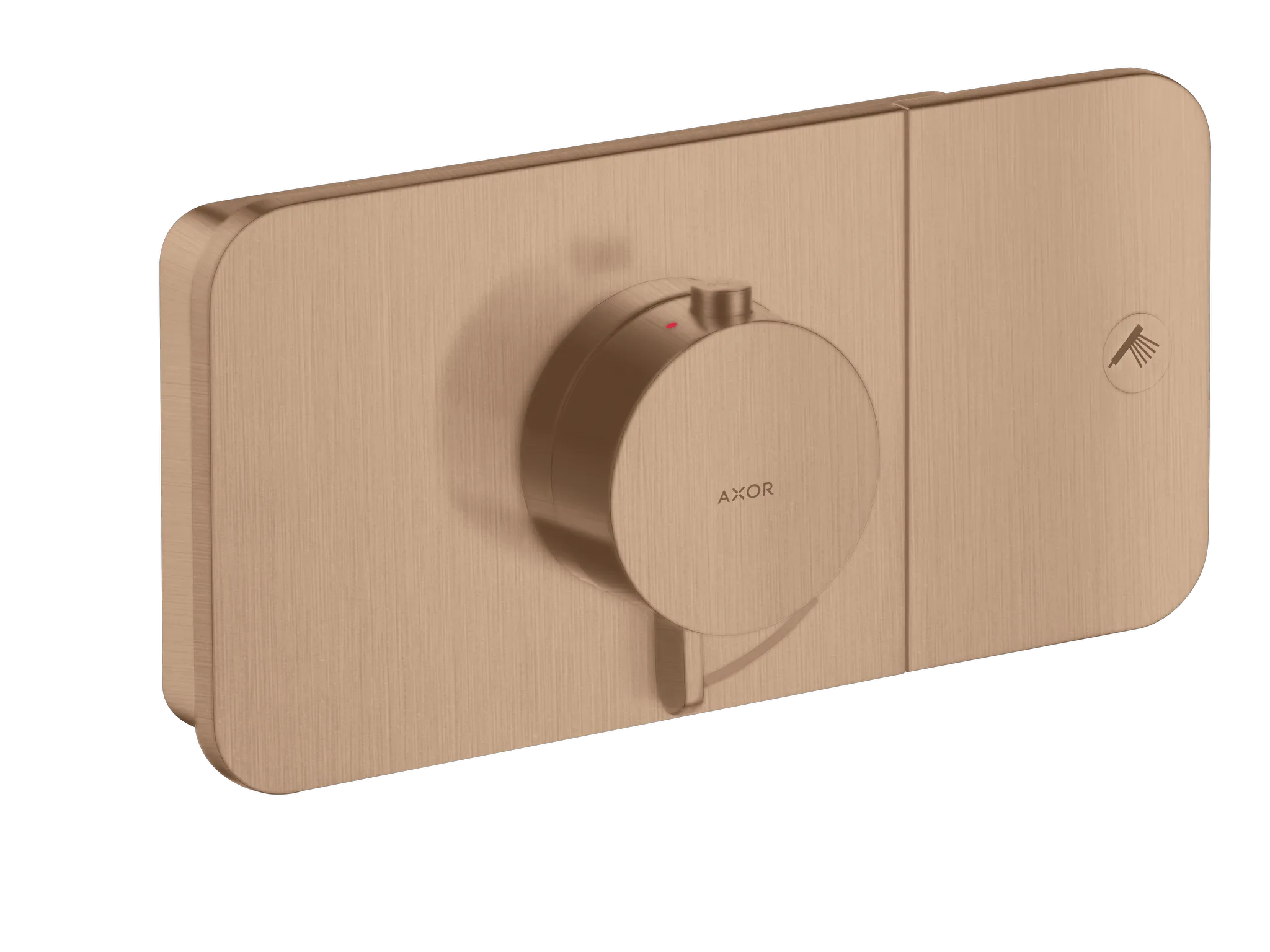 Hansgrohe AXOR One Thermostatmodul Unterputz für 1 Verbraucher Brushed Red Gold
