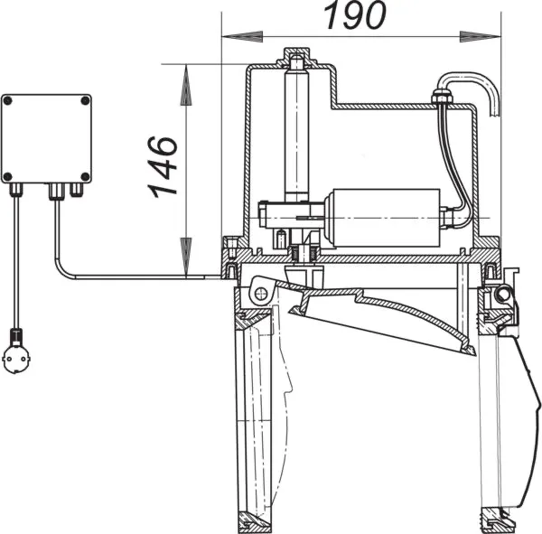Umbausatz Stausafe F, DN 100/DN 125