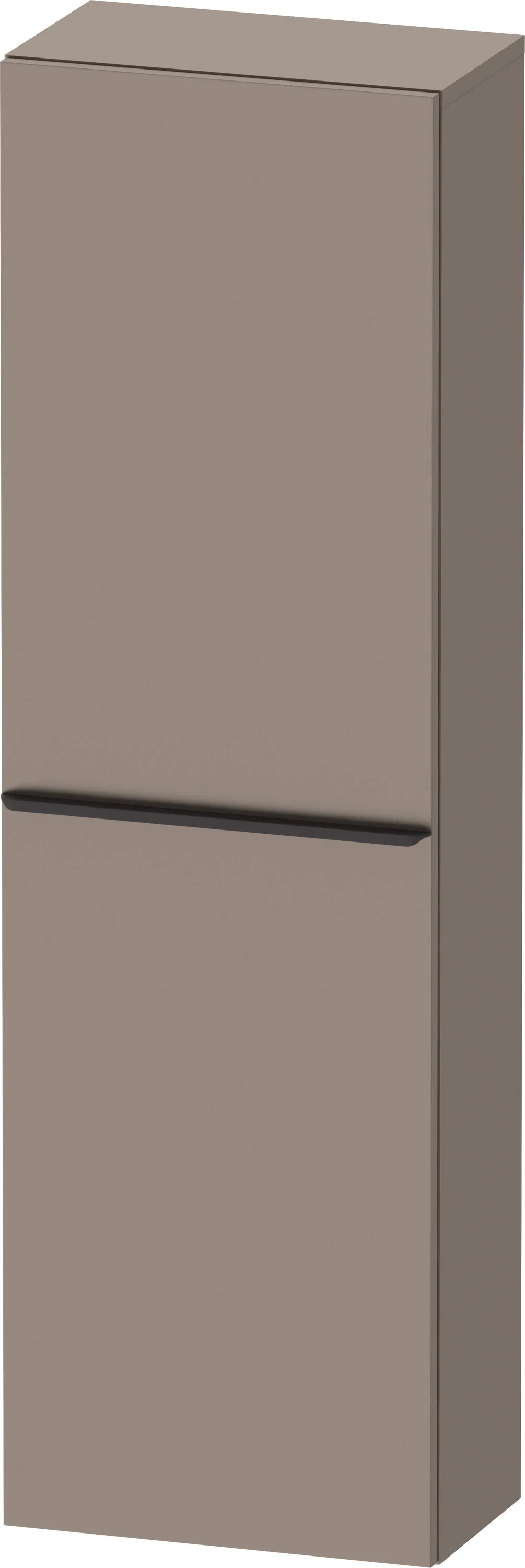 Duravit Halbhochschrank „D-Neo“ 40 × 132 × 24 cm Basalt Matt