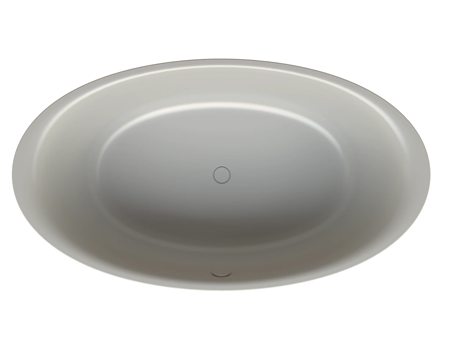 Bette Badewanne „BetteEve Oval“ oval 180 × 100 cm in Flanell