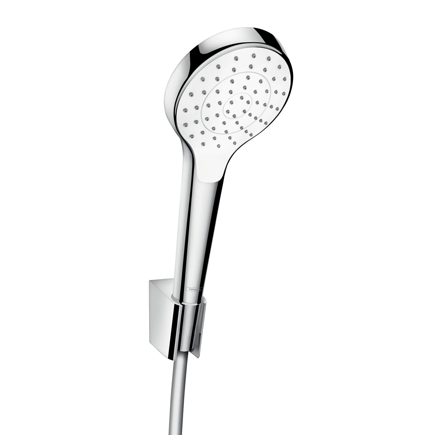 Brausenset Croma Select S 1jet/ Porter S weiss/chr.Brauseschlauch 1250mm Brausenset Croma Select S 1jet/ Porter S weiss/chr.Brauseschlauch 1250mm