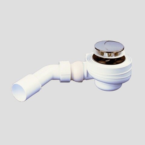 Set-Duschwanne Kaldewei Sanidusch 80 × 80 cm mit Duschwannenträger und Sanit-Ablauf