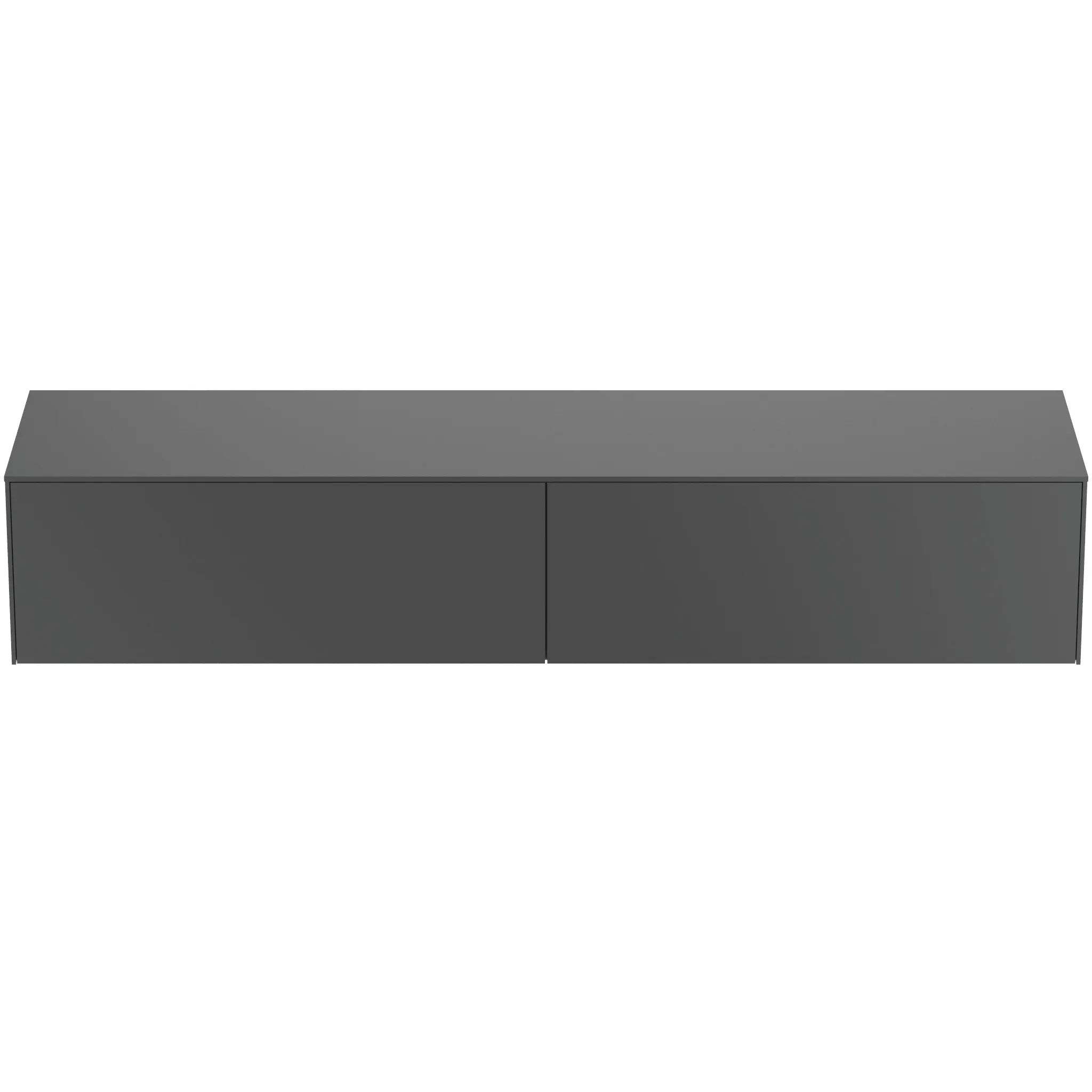 Ideal Standard Waschtischunterschrank Conca, 2 Auszüge, anthrazit Ideal Standard Waschtischunterschrank Conca, 2 Auszüge, anthrazit