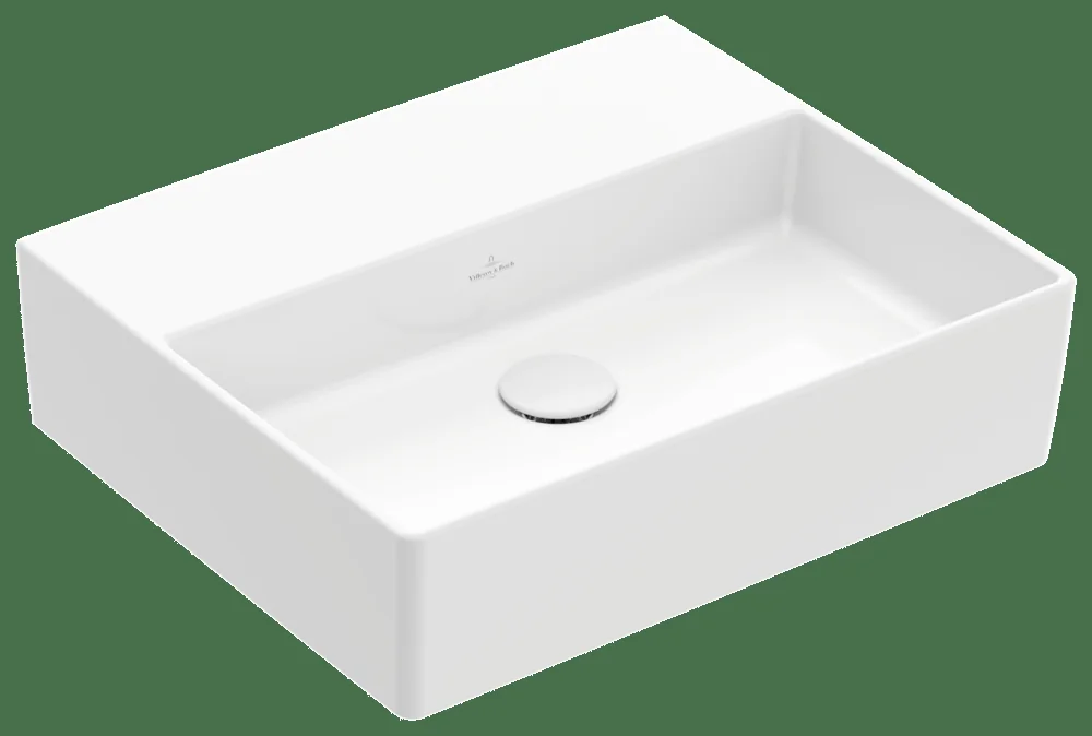 Villeroy & Boch Memento 2.0 Waschbecken TitanCeram 500x420mm Rechteck ohne Überlauf Weiß Alpin Villeroy & Boch Memento 2.0 Waschbecken TitanCeram 500x420mm Rechteck ohne Überlauf Weiß Alpin