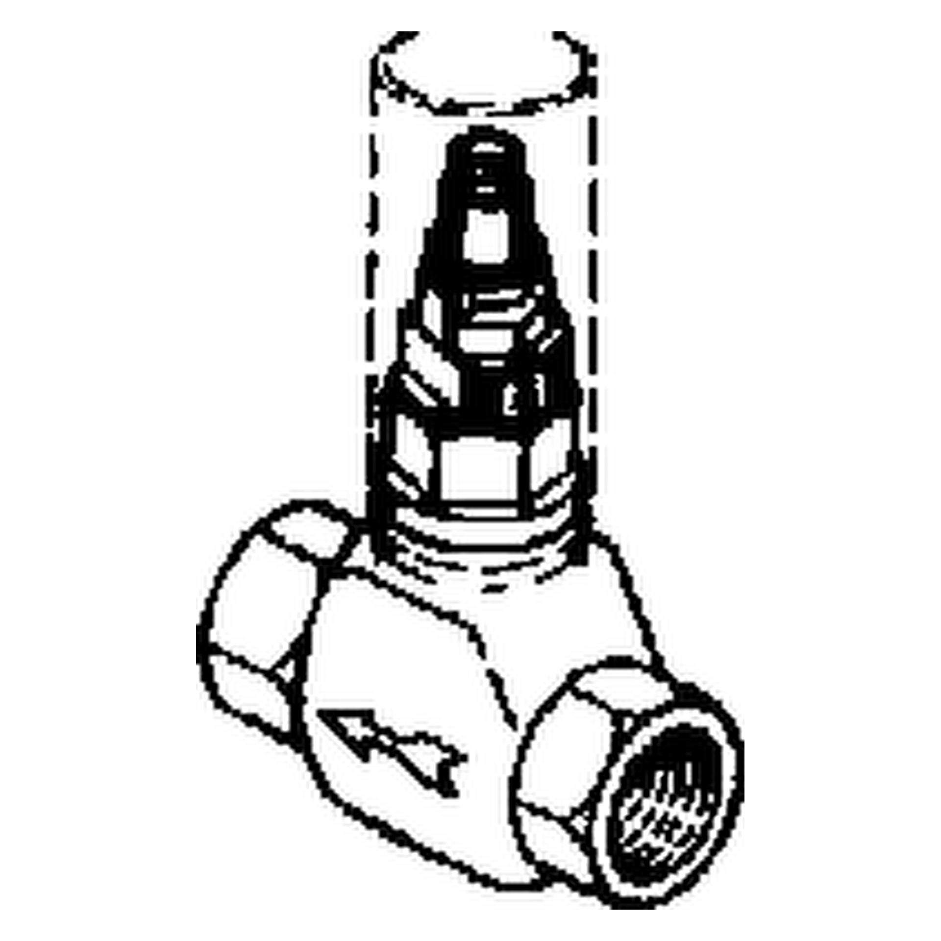 Hansa Oberteil 0226 G3⁄4 DN20 Schwarz Hansa Oberteil 0226 G3⁄4 DN20 Schwarz