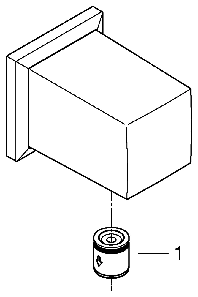 Grohe Allure Brilliant Wandanschlussbogen 26850, Außengewinde ½, eigensicher, Metall, chrom Grohe Allure Brilliant Wandanschlussbogen 26850, Außengewinde ½, eigensicher, Metall, chrom