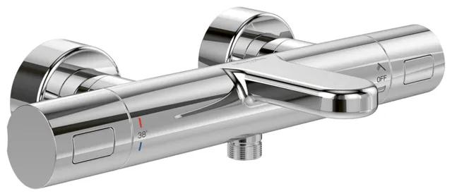 Einhand-Wannenarmatur TVT00000100061 Ausladung 93 mm in Chrom