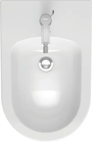 Duravit Wand-Bidet „ME by Starck“, Befestigung verdeckt 37 × 57 × 29,5 cm in Weiß Hochglanz Duravit Wand-Bidet „ME by Starck“, Befestigung verdeckt 37 × 57 × 29,5 cm in Weiß Hochglanz