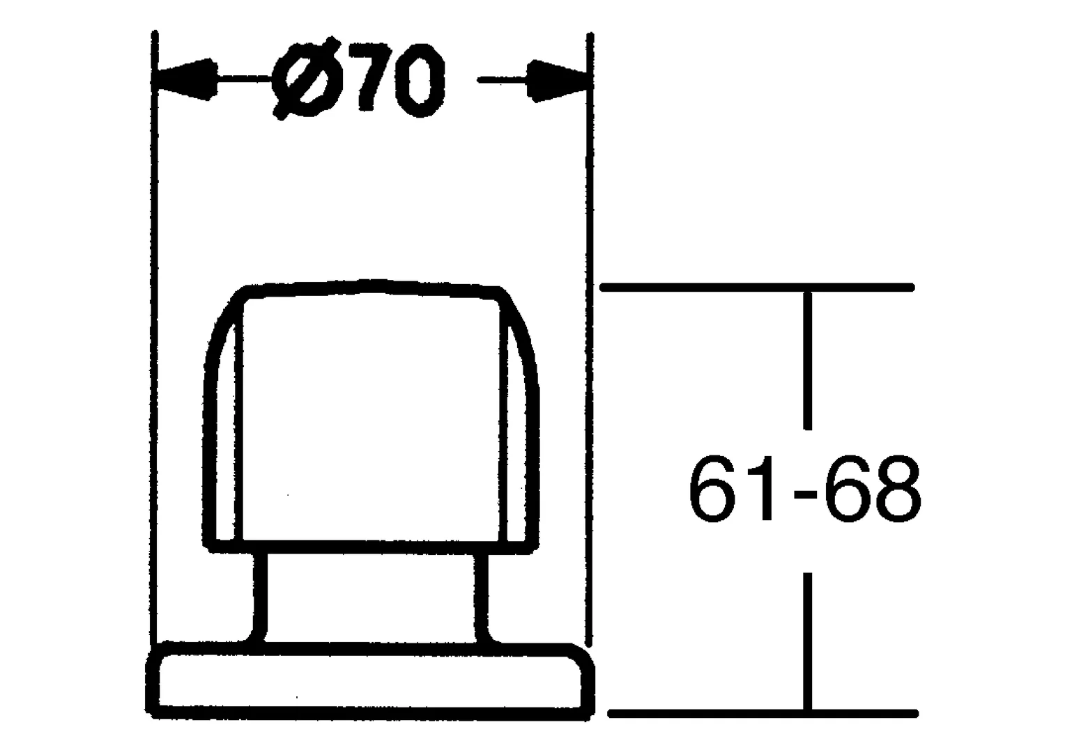 HansaPRISMA Wannenrandsystem Fertigmontageset 0228 Chrom
