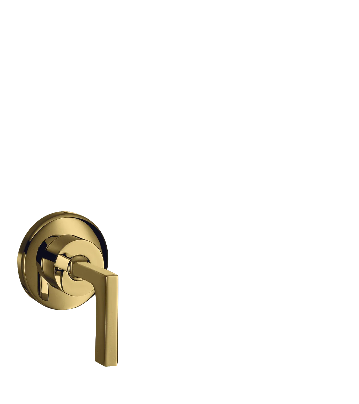 Hansgrohe AXOR Citterio Absperrventil Unterputz, Polished Gold Optic Hansgrohe AXOR Citterio Absperrventil Unterputz, Polished Gold Optic