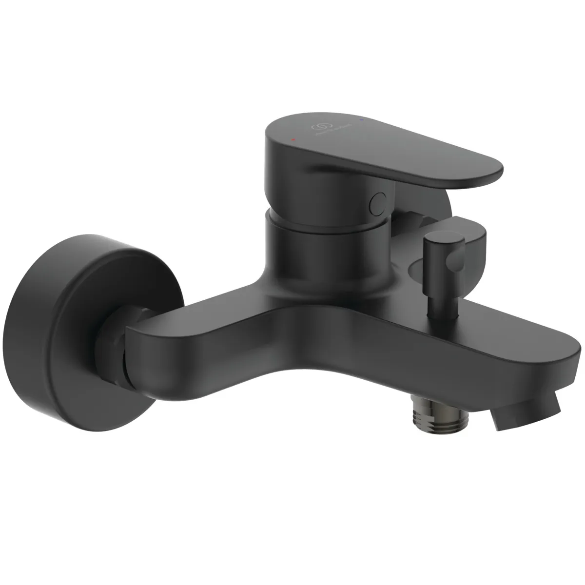 Ideal Standard Badearmatur Aufputz Cerafine O, Ausladung 155mm, Silk Black