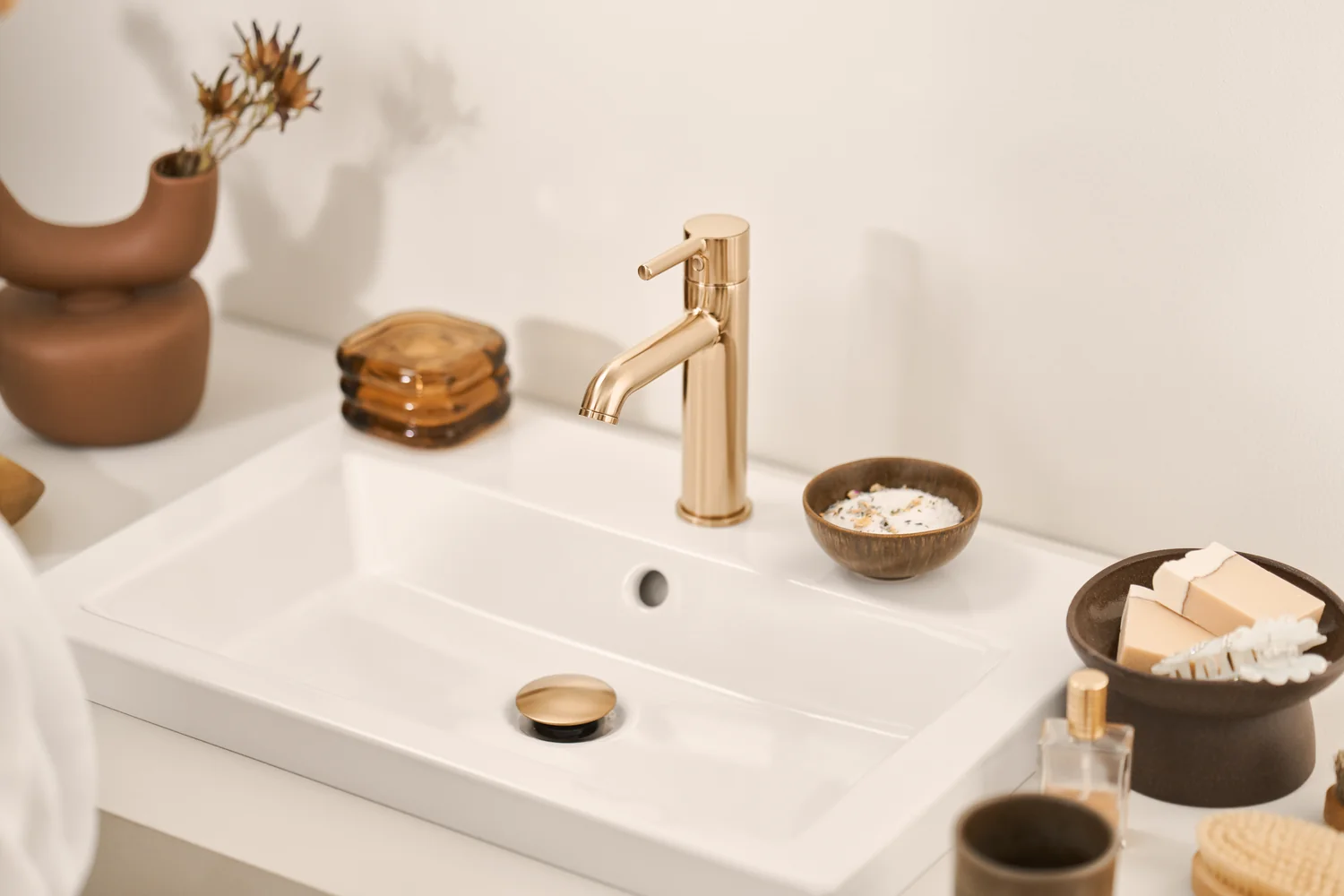 Hansa Hansavantis 2022 Ablaufgarnitur Push-Open Bronze gebürstet G1 ¼ Hansa Hansavantis 2022 Ablaufgarnitur Push-Open Bronze gebürstet G1 ¼