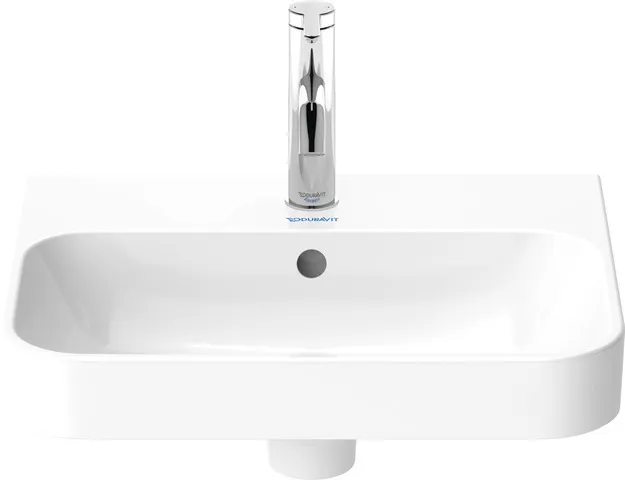 Aufsatzwaschtisch „Happy D.2 Plus“, mit Überlauf, Hahnlochposition mittig Aufsatzwaschtisch „Happy D.2 Plus“, mit Überlauf, Hahnlochposition mittig