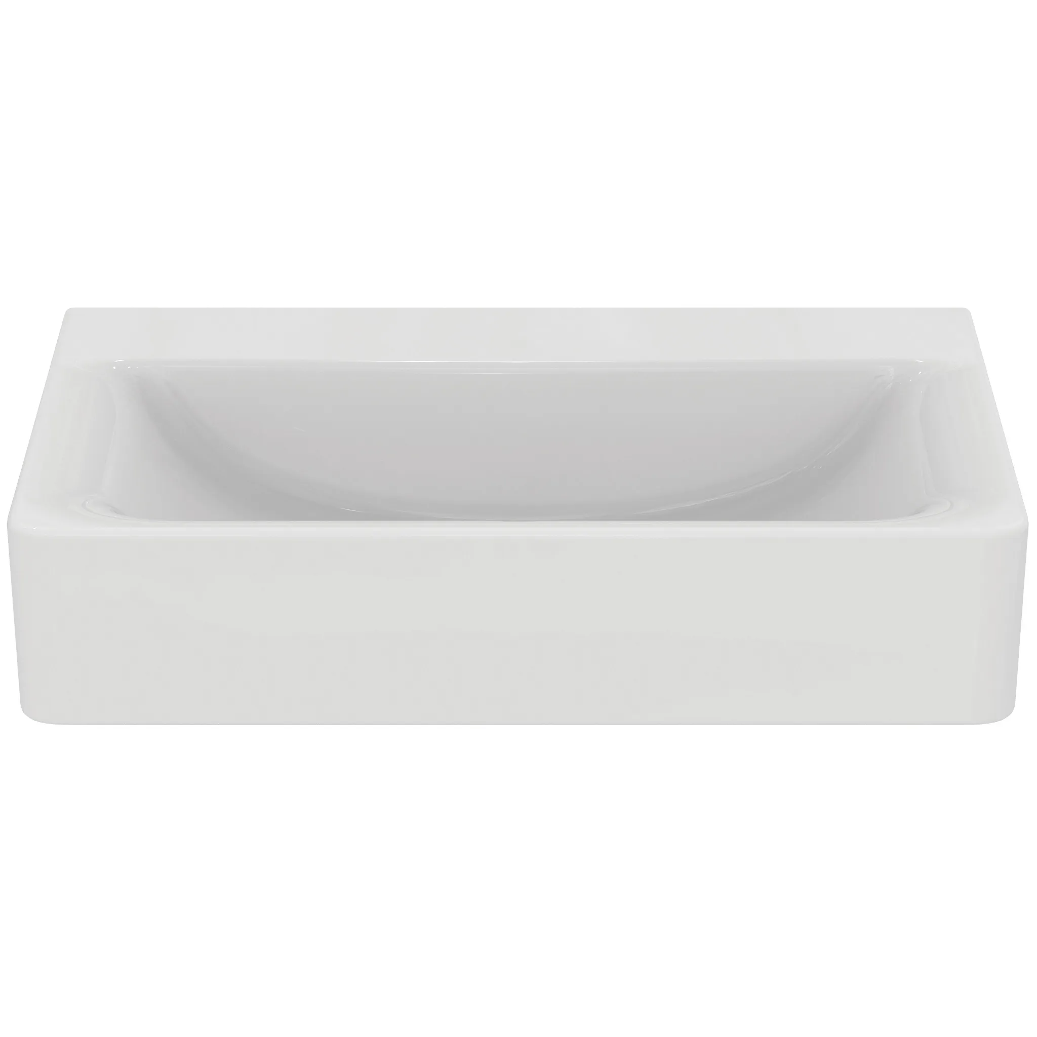 Ideal Standard Waschtisch Connect Cube, Weiß mit Ideal Plus Ideal Standard Waschtisch Connect Cube, Weiß mit Ideal Plus