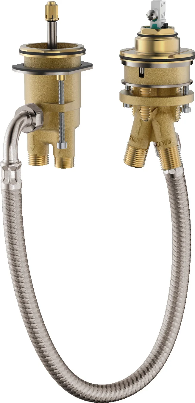 Hansgrohe 2-Loch Wannenarmatur Grundkörper für Wannenrandmontage, Serie Hansgrohe, Anschlussgewinde G 1/2, Anschlussgröße DN15, Keramikkartusche, Durchflussmenge 18,9 l/min Hansgrohe 2-Loch Wannenarmatur Grundkörper für Wannenrandmontage, Serie Hansgrohe, Anschlussgewinde G 1/2, Anschlussgröße DN15, Keramikkartusche, Durchflussmenge 18,9 l/min