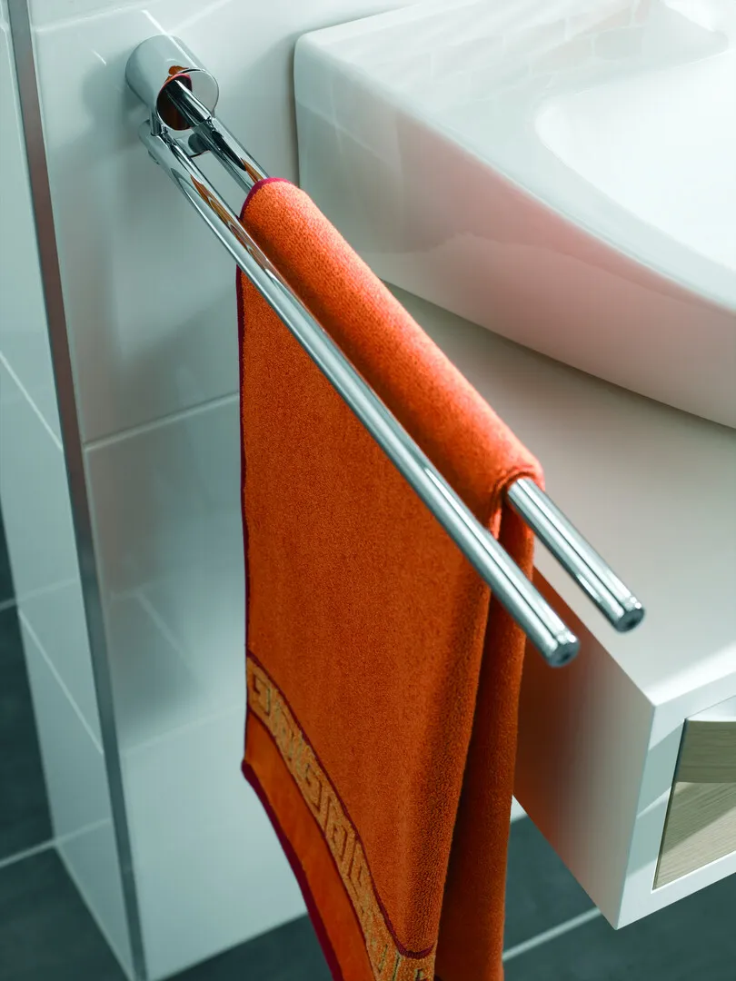 emco Handtuchhalter „rondo 2“, 1-armig, Befestigung verdeckt ⌀ 1,6 cm in chrom emco Handtuchhalter „rondo 2“, 1-armig, Befestigung verdeckt ⌀ 1,6 cm in chrom