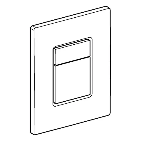 Grohe Skate Cosmopolitan WC-Betätigung 38732, nickel gebürstet Grohe Skate Cosmopolitan WC-Betätigung 38732, nickel gebürstet