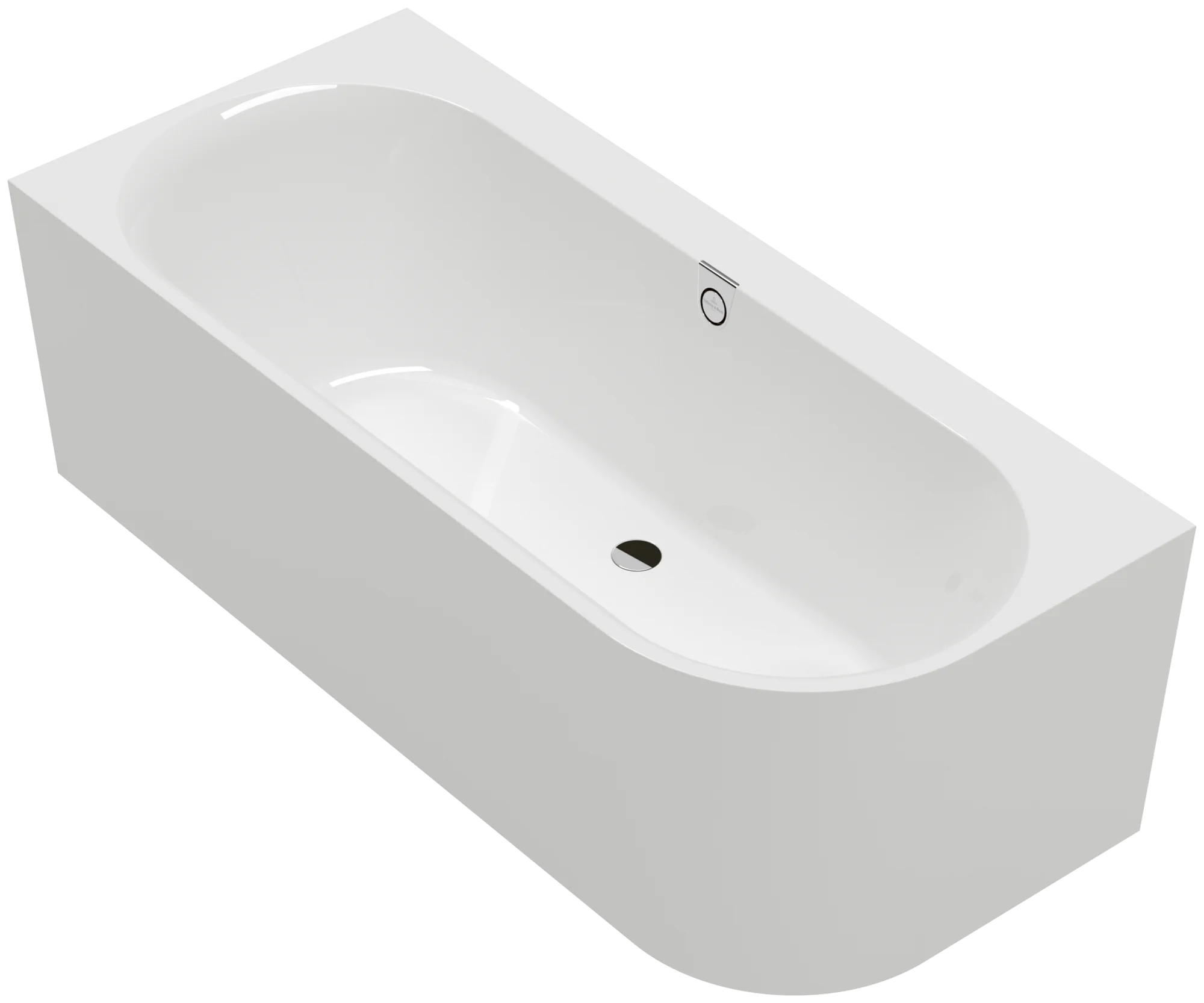 Villeroy & Boch Oberon 2.1 Badewanne Oval Acryl Quaryl links Villeroy & Boch Oberon 2.1 Badewanne Oval Acryl Quaryl links