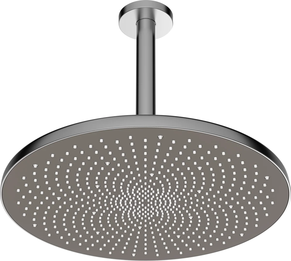 HansaAURELIA Kopfbrause HansaAURELIA 4727 1-strahlig d 300 mm Stahl gebürstet