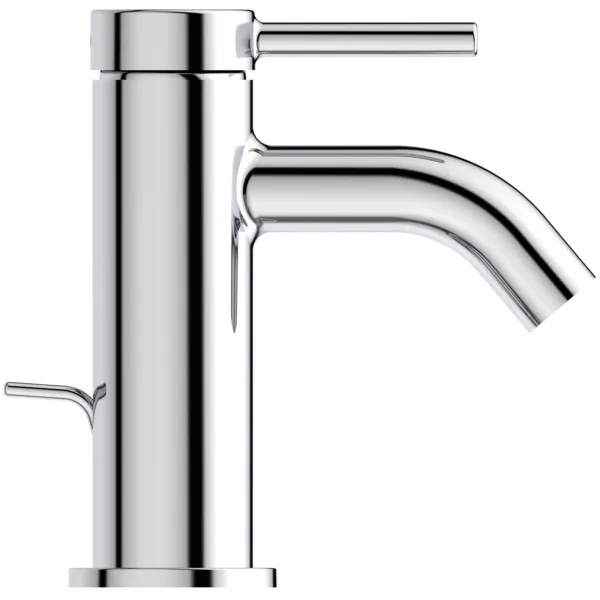 Waschtischarmatur Ceraline Nuovo Ausladung 90mm mit Ablaufgarnitur Chrom Waschtischarmatur Ceraline Nuovo Ausladung 90mm mit Ablaufgarnitur Chrom