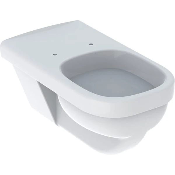 Wand-Flachspül-WC „Renova Comfort Square“ 39 × 36 × 70 cm in weiß alpin, mit Spülrand Wand-Flachspül-WC „Renova Comfort Square“ 39 × 36 × 70 cm in weiß alpin, mit Spülrand