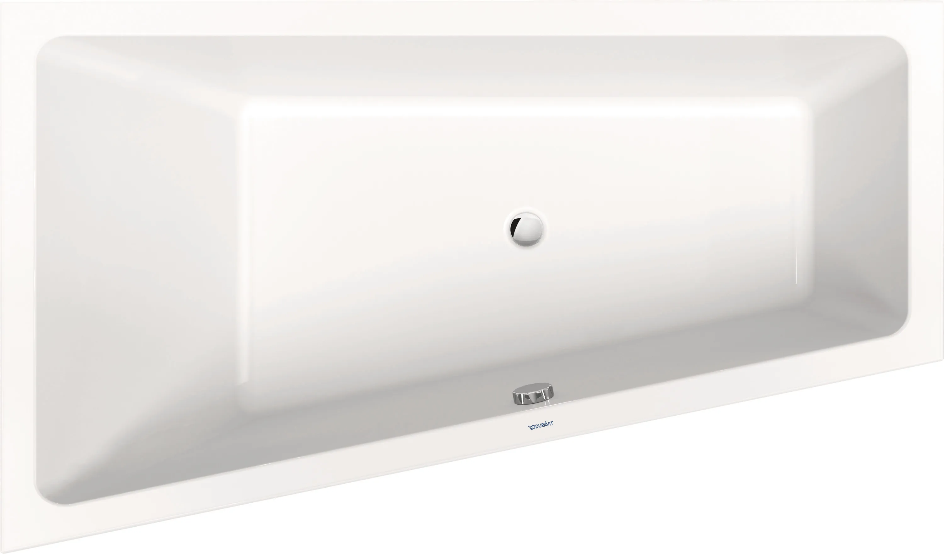 Duravit Badewanne „No.1“ trapez 1700 × 1000 mm, links in Weiß Duravit Badewanne „No.1“ trapez 1700 × 1000 mm, links in Weiß