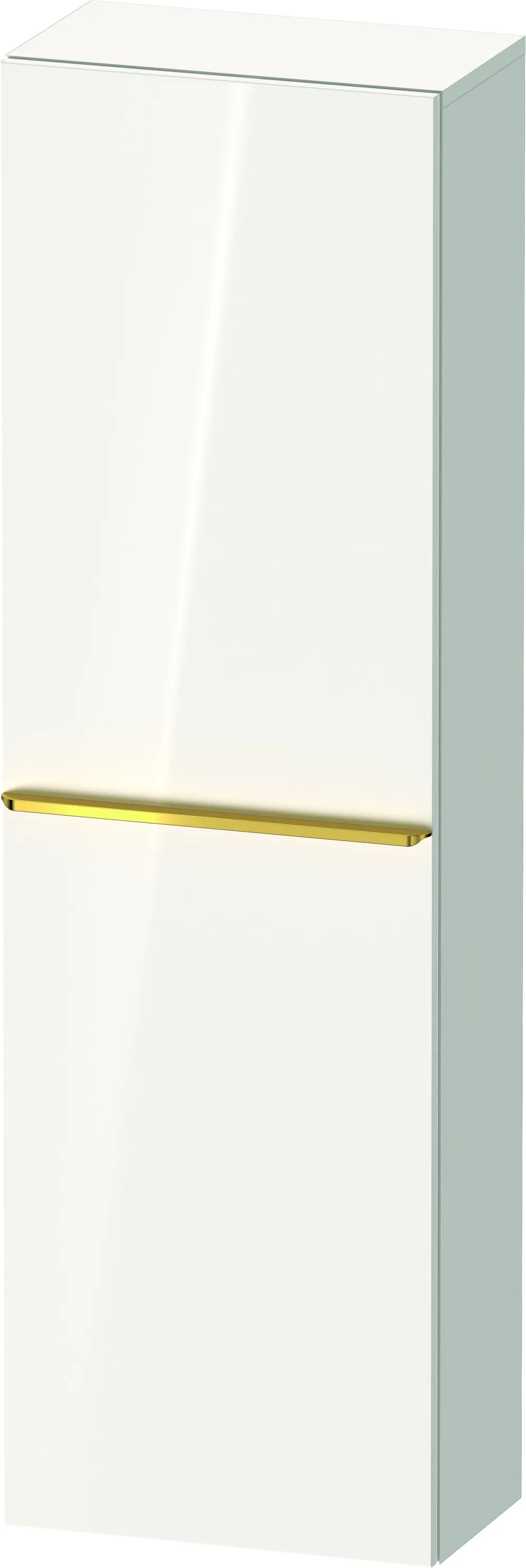 Duravit Halbhochschrank „D-Neo“ 40 × 132 × 24 cm Weiß Hochglanz