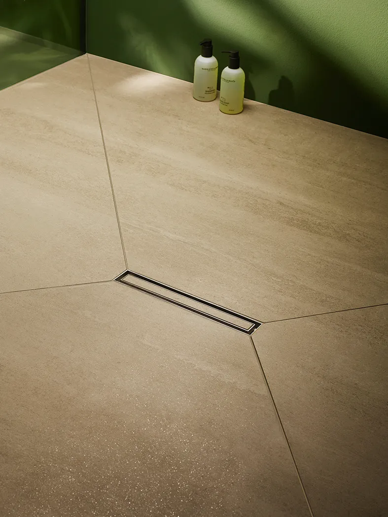 Duschrinne CeraFrame Individual schwarz matt, 300 x 50 mm Duschrinne CeraFrame Individual schwarz matt, 300 x 50 mm