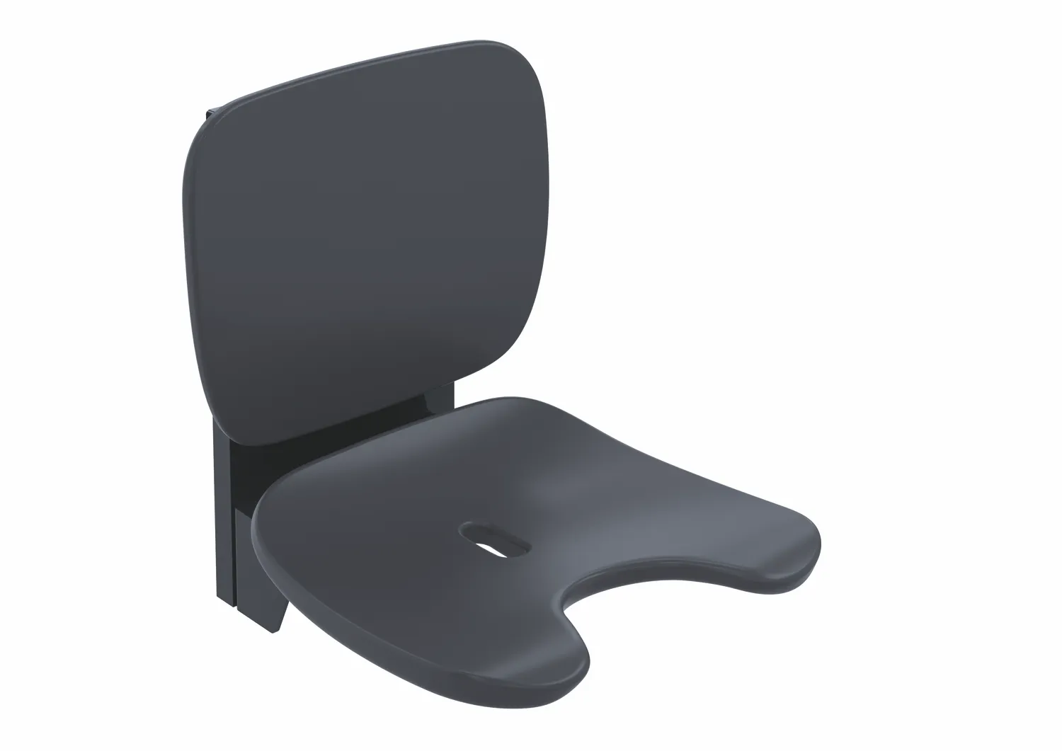 Klappsitz „Serie 802 LifeSystem“ in Anthrazit glänzend / Anthrazit matt Klappsitz „Serie 802 LifeSystem“ in Anthrazit glänzend / Anthrazit matt