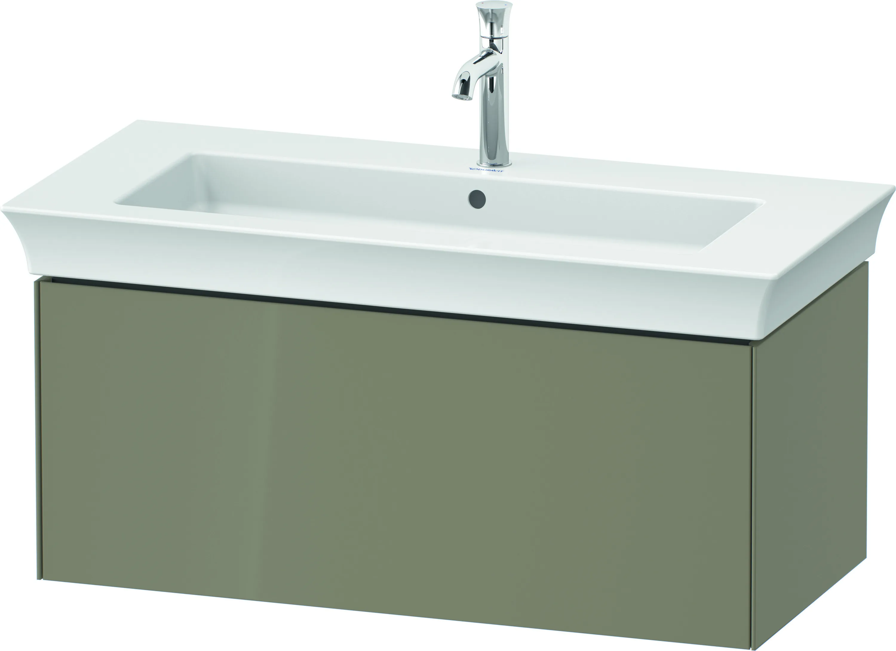 Duravit Waschtischunterschrank wandhängend „White Tulip“ 98,4 × 41 × 45,8 cm Duravit Waschtischunterschrank wandhängend „White Tulip“ 98,4 × 41 × 45,8 cm