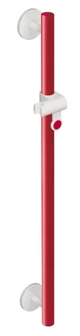 Brausehalterstange „System 800K“ in Rubinrot Brausehalterstange „System 800K“ in Rubinrot