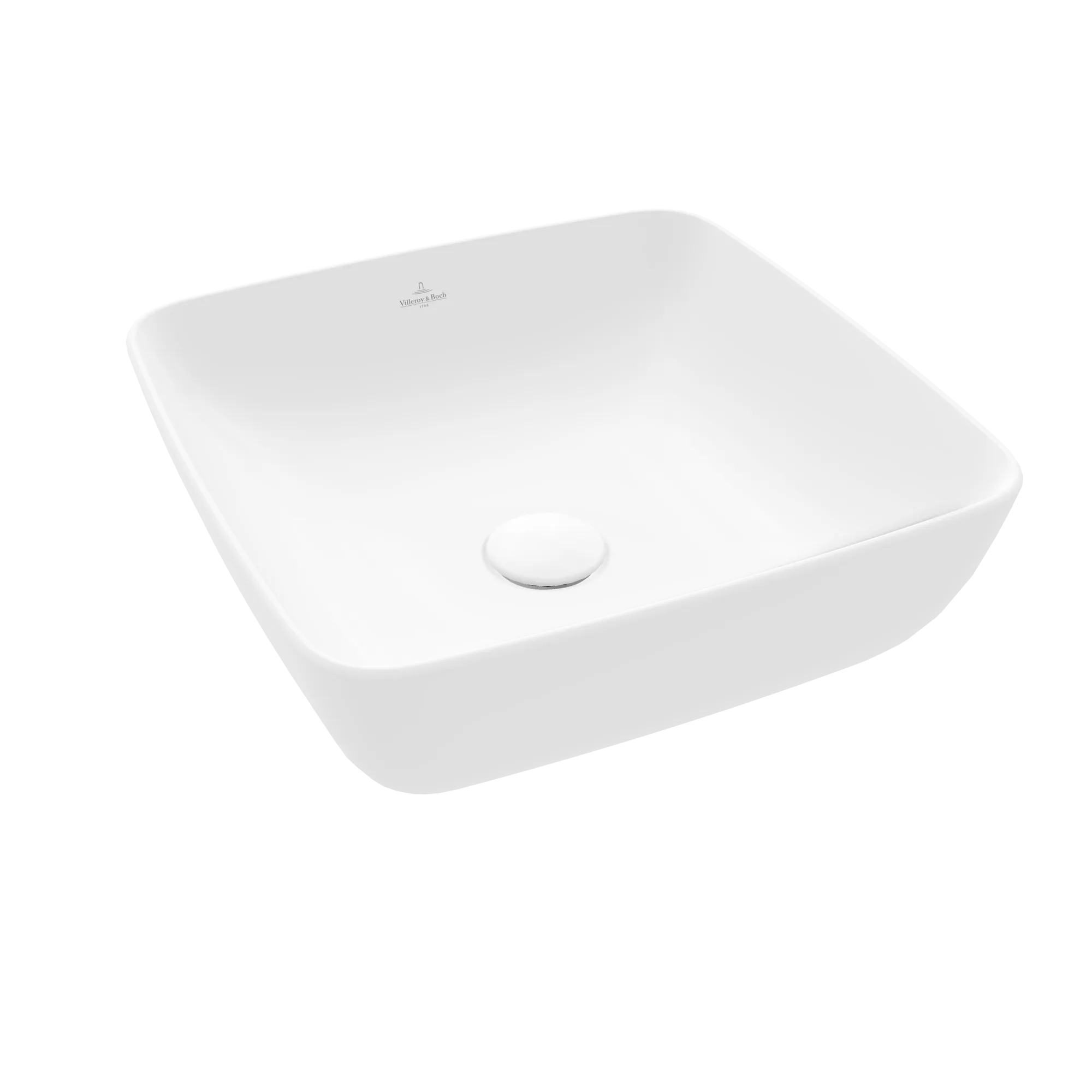 Villeroy & Boch Aufsatzwaschtisch aus TitanCeram „Artis“ 130 mm in Stone White Villeroy & Boch Aufsatzwaschtisch aus TitanCeram „Artis“ 130 mm in Stone White