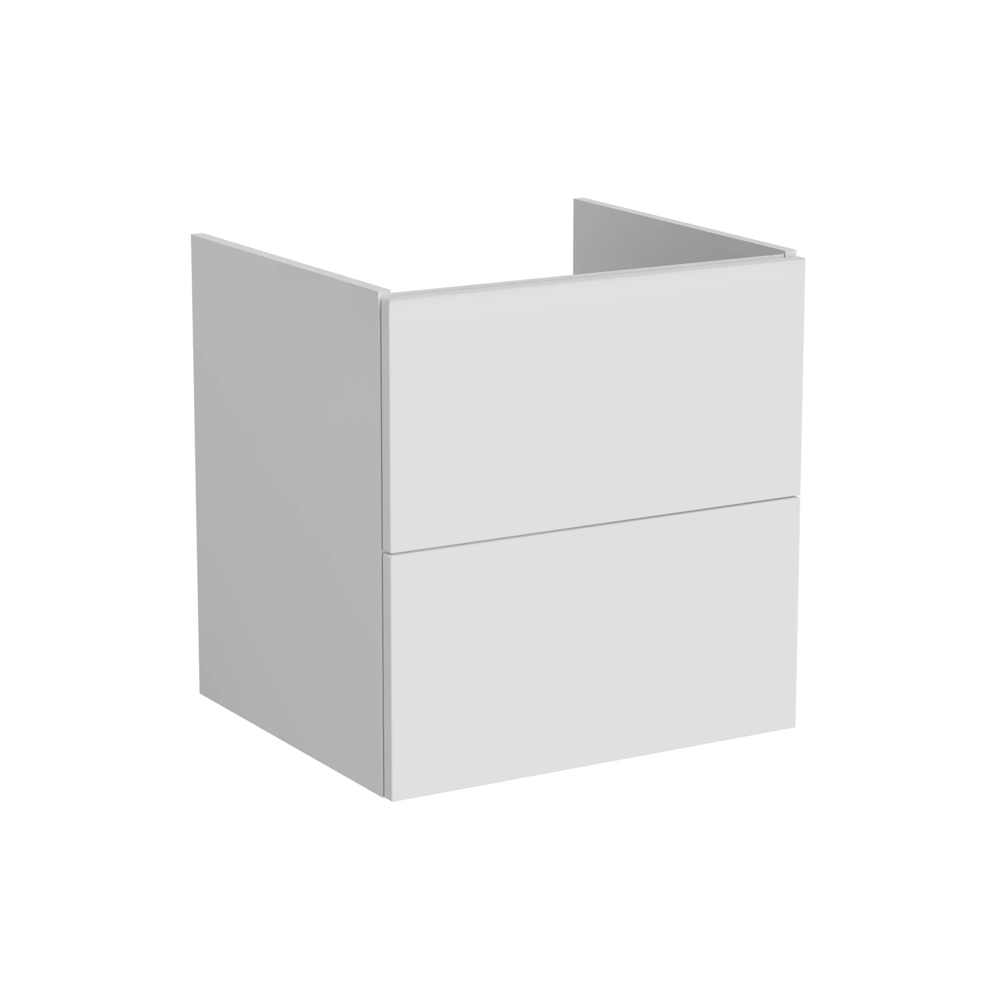 VitrA New Metropole Pure Waschtischunterschrank 58 x 52 x 60 cm, Hellgrau Matt VitrA New Metropole Pure Waschtischunterschrank 58 x 52 x 60 cm, Hellgrau Matt