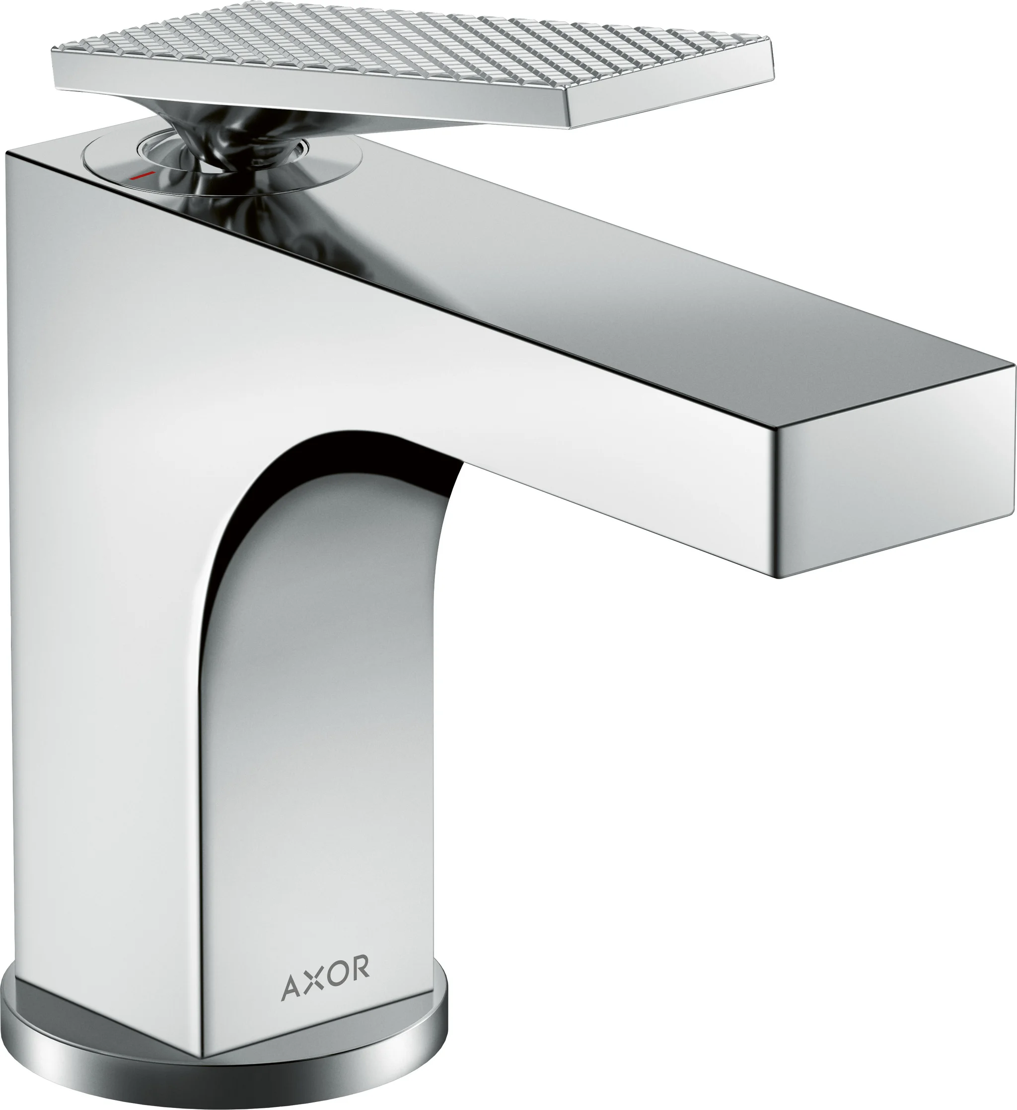 Hansgrohe AXOR Citterio Einhebel-Waschtischmischer 90° mit Hebelgriff, Chrom, Ausladung 112 mm, Auslaufhöhe 92 mm