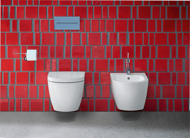 Duravit Wand-Tiefspül-WC inkl. WC-Sitz „ME by Starck“ 37 × 48 × 39 cm, Befestigung sichtbar Duravit Wand-Tiefspül-WC inkl. WC-Sitz „ME by Starck“ 37 × 48 × 39 cm, Befestigung sichtbar