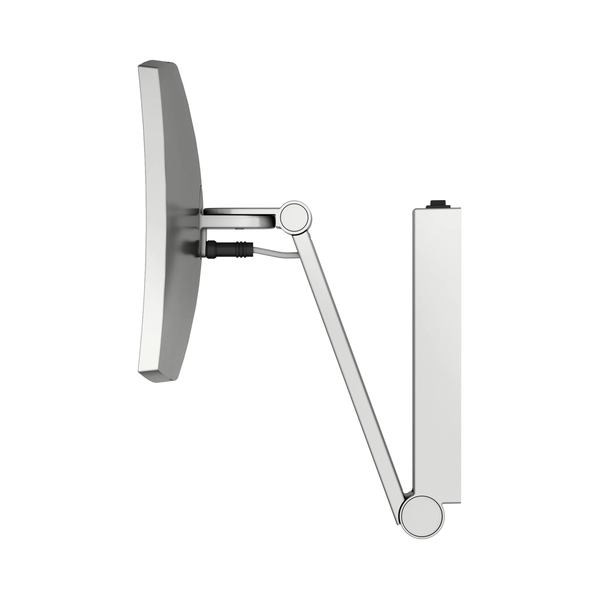 KEUCO Kosmetikspiegel iLook_move beleuchtet Wandmodell, eckig/beleuchtet mit Wippschalter Edelstahl-finish KEUCO Kosmetikspiegel iLook_move beleuchtet Wandmodell, eckig/beleuchtet mit Wippschalter Edelstahl-finish