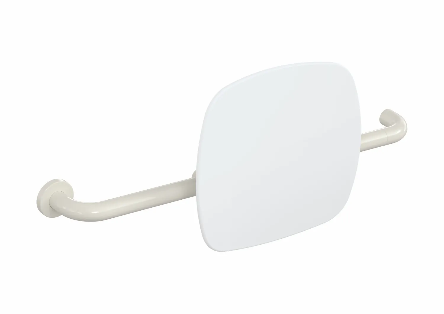 Rückenstütze Fb 98, WA 150mm, links zur Befest.an Wand-/SK-Griff reinweiß