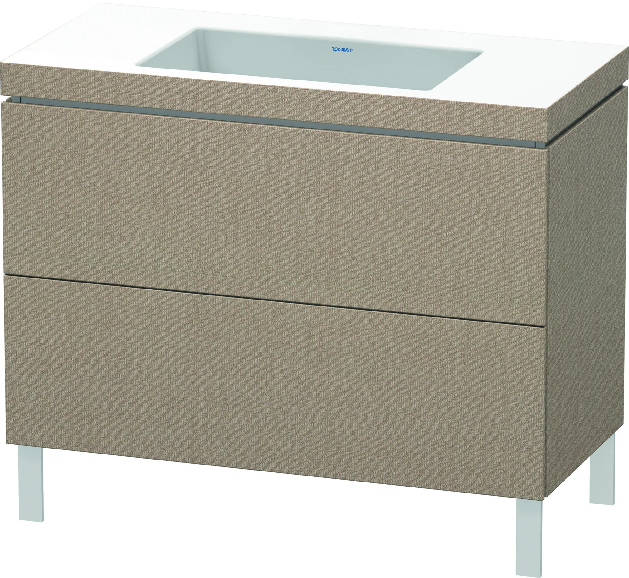 Duravit Set bodenstehend „L-Cube“ 100 × 48 × 69,8 cm Duravit Set bodenstehend „L-Cube“ 100 × 48 × 69,8 cm